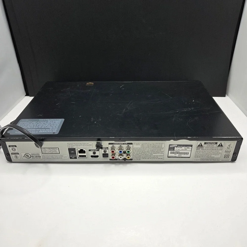 Samsung Blu-ray Disc Player BD-P1500 1080p Black HDMI Dolby Digital DVD